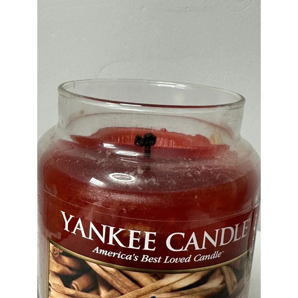 Yankee Candle Cinnamon‎ Stick Large Jar 22oz Retired Scent